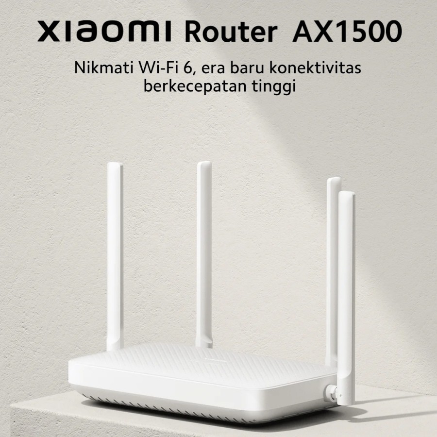 Xiaomi router AX1500 / Mi router | Wifi  6 - 1500 Mbps | Mesh System |5 Ghz