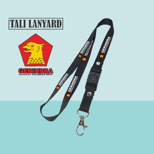

TALI LANYARD PARTAI GERINDRA - TALI ID CARD GERINDRA GERAKAN INDONESIA RAYA GANTUNGAN KUNCI GANTUNGAN FLASHDISK GANTUNGAN NAMETAG TALI LANYARD BEST SELLER COD