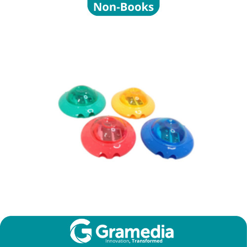 [Gramedia Cijantung] ESTUDEE SHARPENER UFO TWO HOLES ES-386