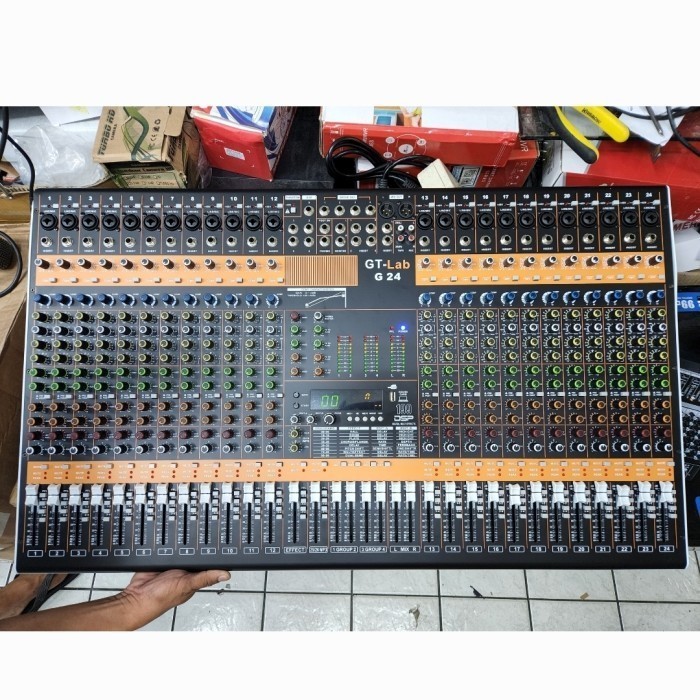 DISKON Mixer Audio GT LAB G24/GT LAB G 24 gt24 24CH BY RDW ORIGINAL
