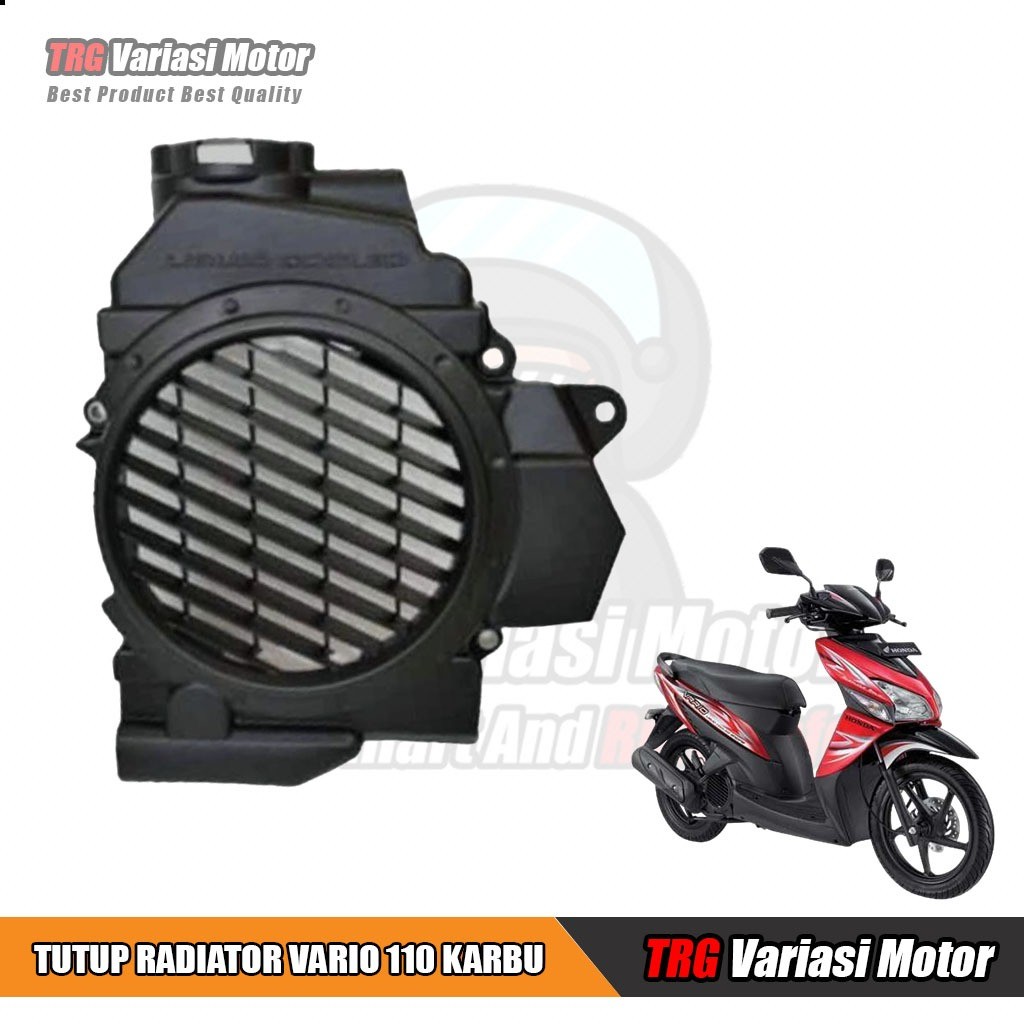Cover Radiator Vario 110 Karbu Tutup Radiator Vario 110 Karbu Techno