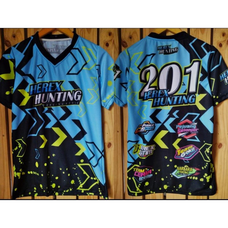 Jersey Racing / kaos balap JERSEY RACING HEREX FULL PRINTING KEREN FREE DESAIN BEBAS REQUEST