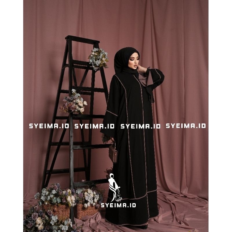 Qatar Abaya Exclusive By SYEIMA.ID Gamis Arab Saudi Maxi Dress Turky Gamis Abaya Jubah Umroh Qatar A