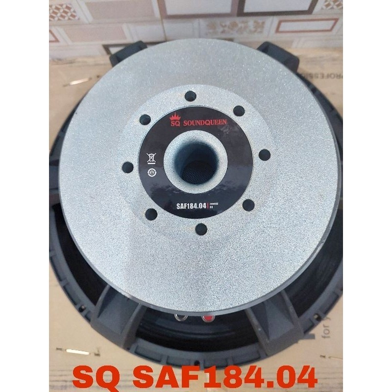 Speaker New Soundqueen Komponen 18 inch Subwoofer SQ SAF184.04