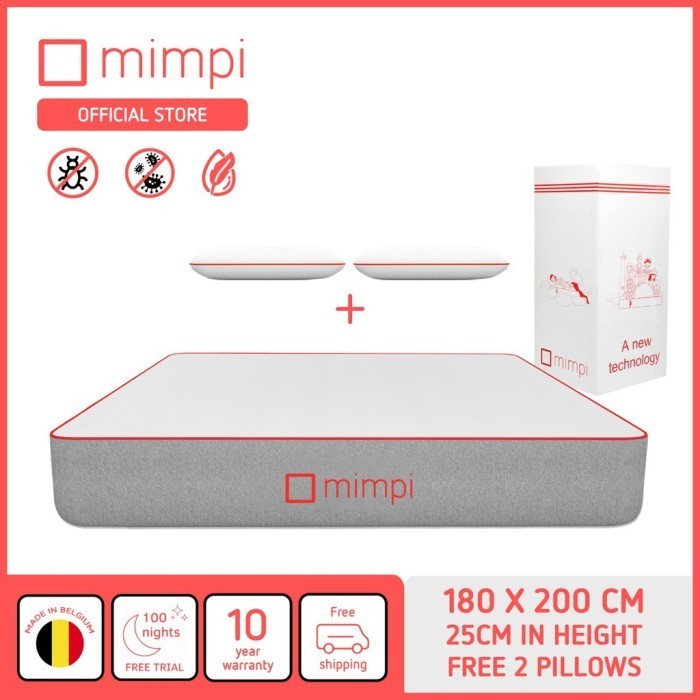 Mimpi Sleep - Kasur Latex Memory Foam - Mimpi Original 180 x 200