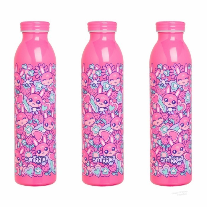 BUDZ SLIMLINE STAINLESS STEEL DRINK BOTTLE HOT COLD  - BOTOL MINUM STEEL ORIGINAL