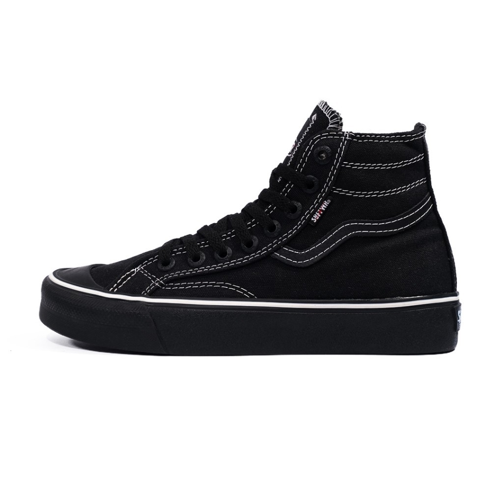 PROMO MEGA.SALE 4.4 //SABA Veloz High Black Cookies - Sepatu Sneakers Casual Pria Wanita