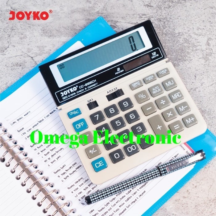 

Joyko CC 868CH Kalkulator CC-868CH 12 Digits Check Correct CC868CH