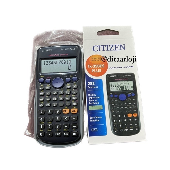 

kalkulator Citizen fx-350es plus scientific calculator