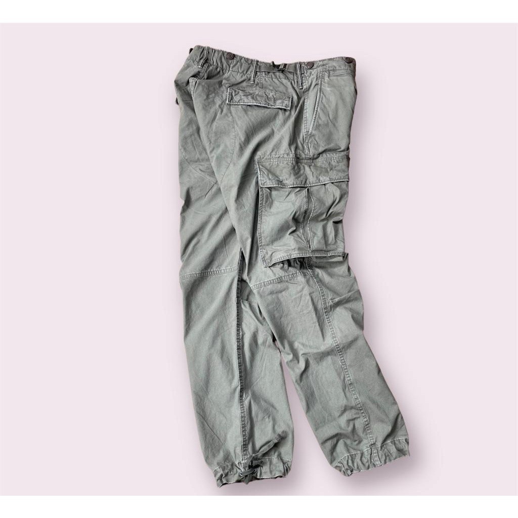 CELANA PANJANG CARGO RRL SURPLUS POPLIN CARGO PANTS POLO RALPH LAUREN CLASIC CLASSIC FIT BAHAN CATTO