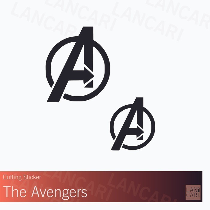 

Sticker Cutting The Avengers icons Movie Vinyl Cut Stiker