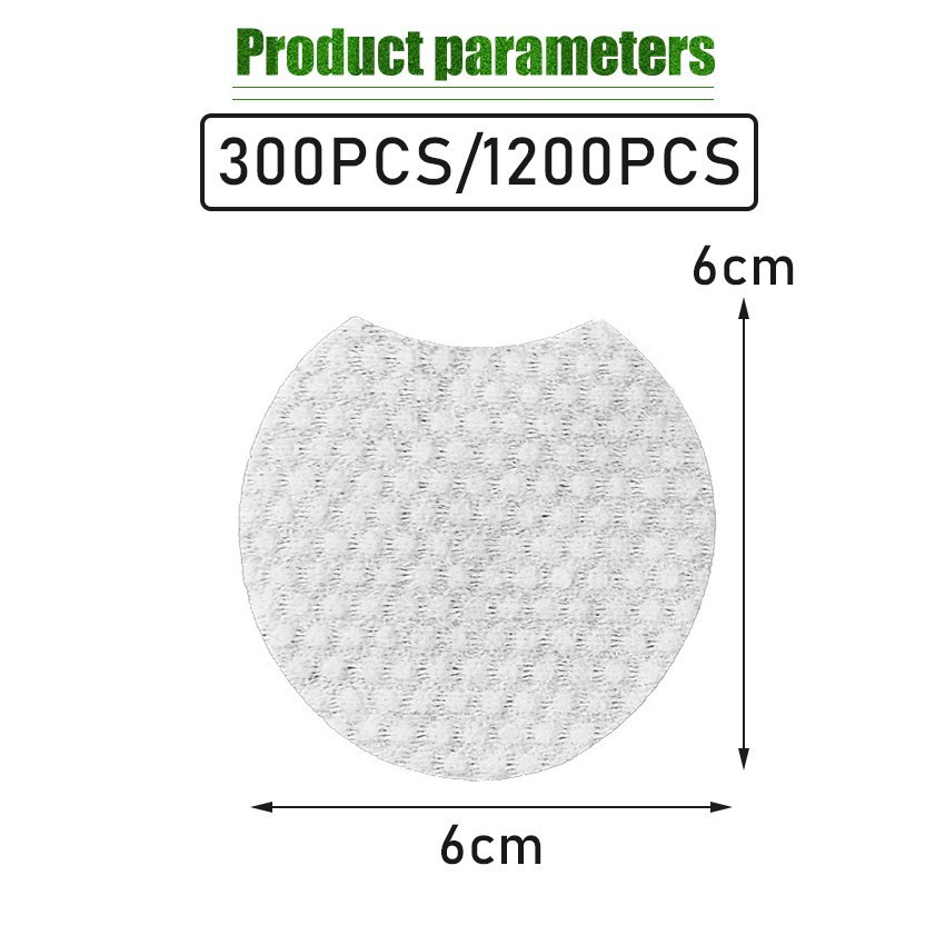 1200Pcs Round Facial Cotton Pad Kapas Tipis Bulat Kecantikan Wajah Pembersih Make Up Kapas Pembersih