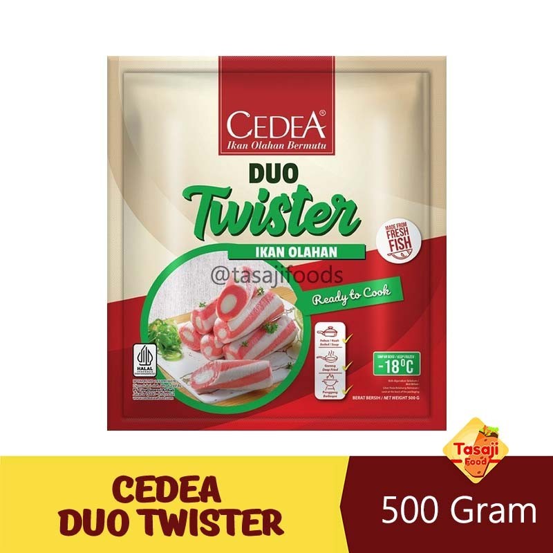 

CEDEA Duo Twister 500gr - Ikan Olahan Suki