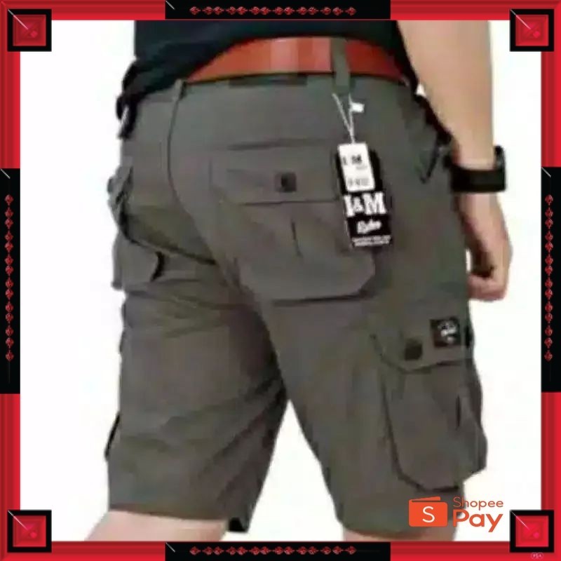 5.5 CARGO SALE // Celana Cargo pendek pria thrasher 28-33 celana kimpul pendek thrasher original . c