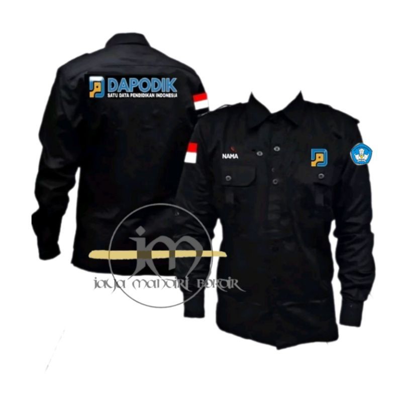 KEMEJA DAPODIK || SERAGAM DAPODIK || BAJU DAPODIK ||