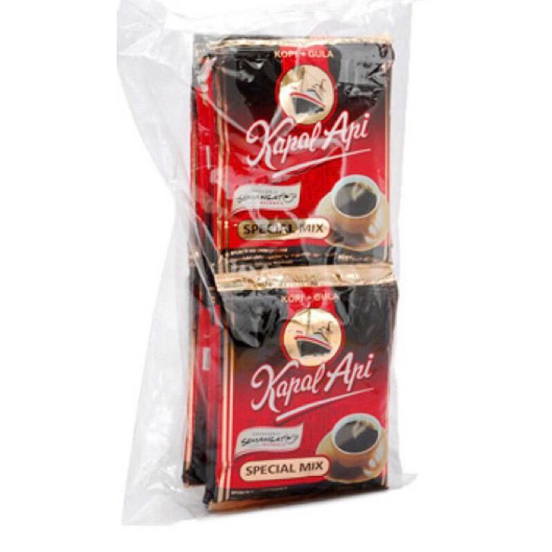 

kopi kapal api mix 1 saset komposisi puas