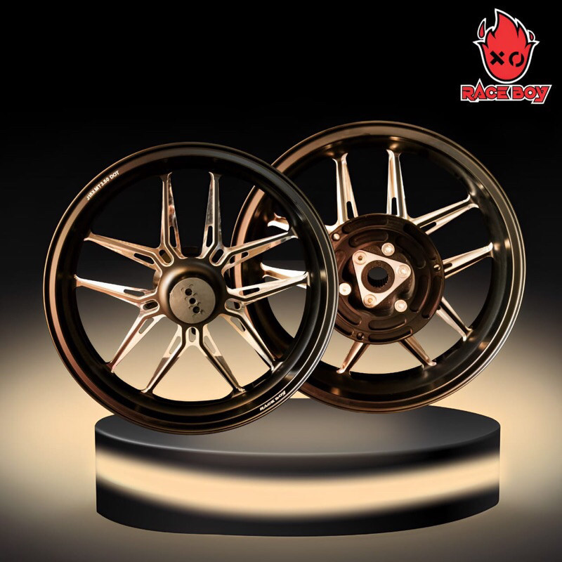Velg Racing SET Depan Belakang Yamaha Xmax 250 Raceboy Full CNC