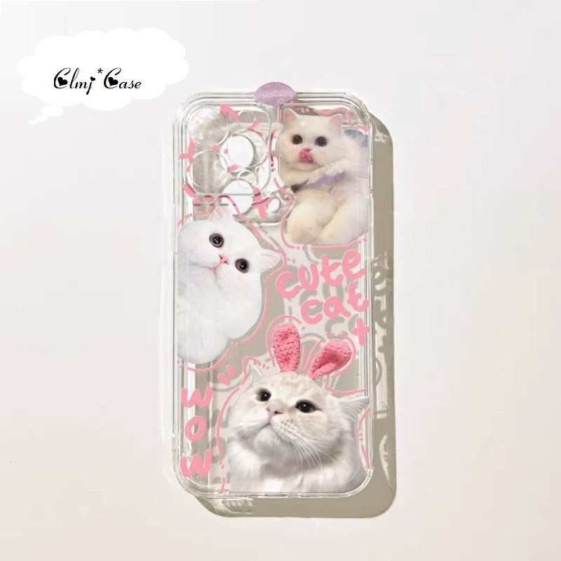 Case Transparan for ip 11, 13 Mini, 12 Pro Max, 14 Plus XR X XS 7 8