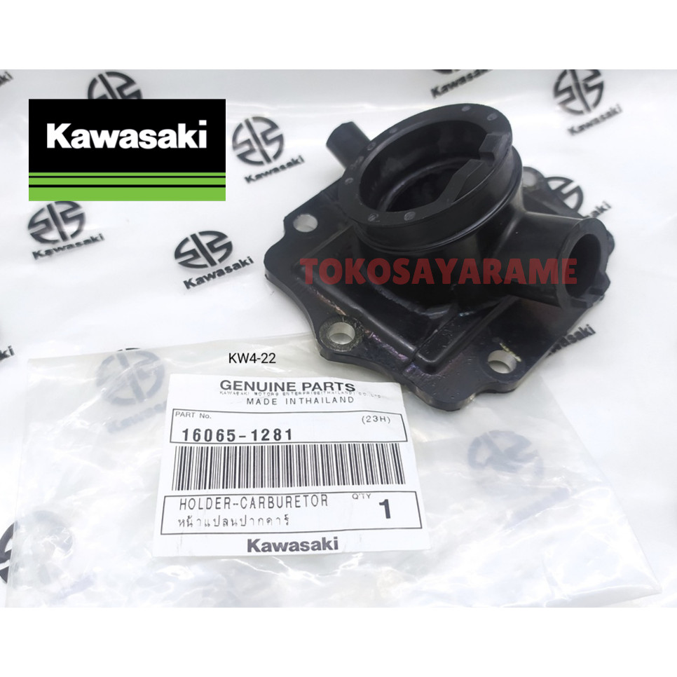 Karet Intake Manifold Ninja 150 R RR Asli Kawasaki 16065-1281