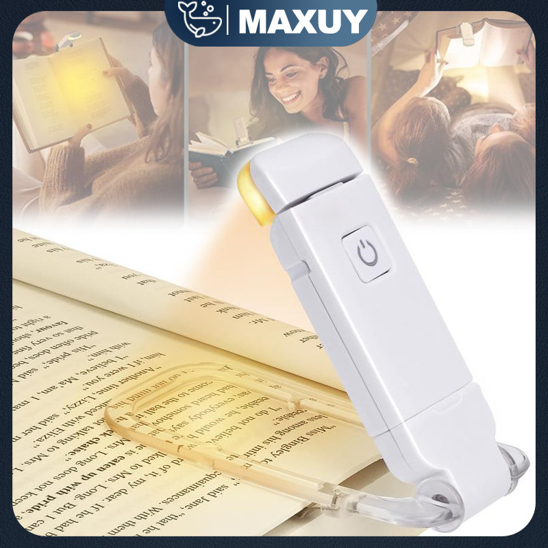 Lampu baca LED 9 warna Portabel reading lampu belajar aesthetic Mini USB