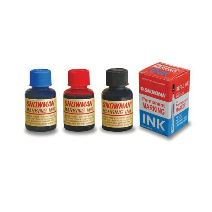 

ISI TINTA / REFILL INK SPIDOL PERMANENT - SNOWMAN