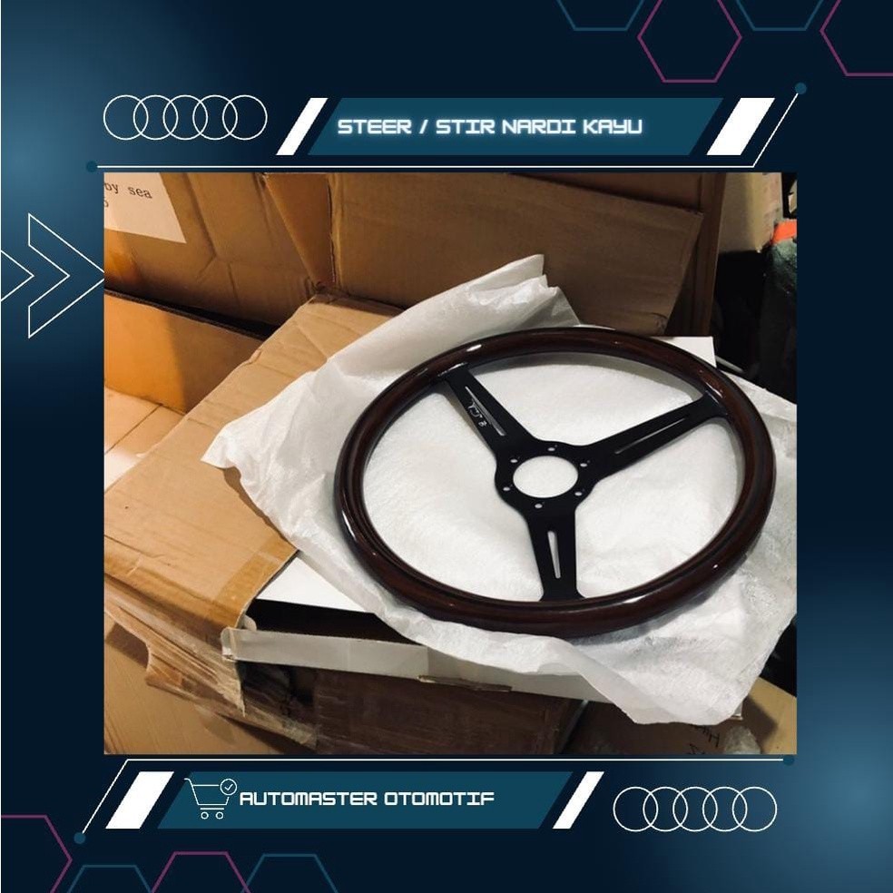 Steer / Stir Mobil Nardi Kayu