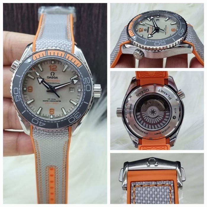 JAM TANGAN PRIA OMEGA SEMASTER MEWAH AUTOMATIC JAPAN SUPER GRADE AAA ANTI BADAI  #omega779