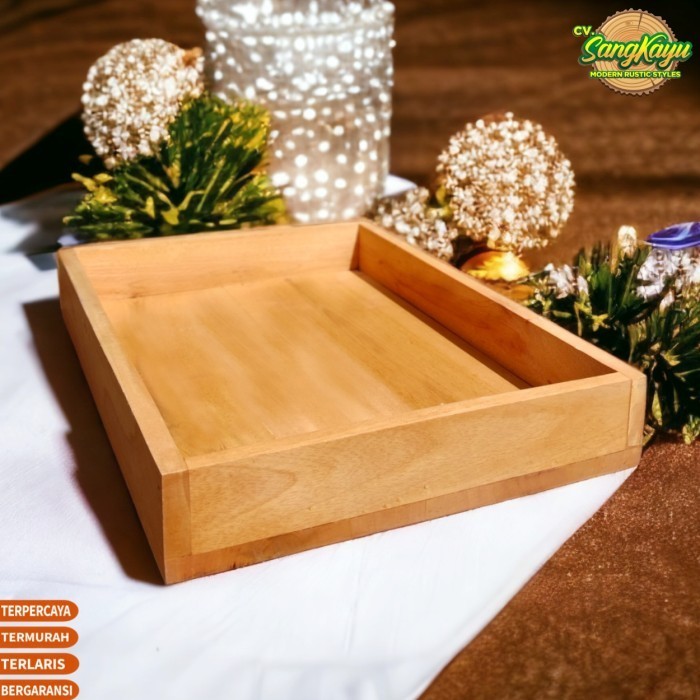 

Kotak seserahan 39x20x6cm kotak hantaran kotak parcel nampan kayu