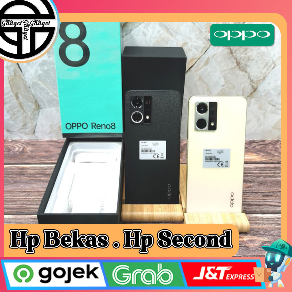 Oppo Reno 8 4G | 5G Ram 8?256GB | Ram 12/256GB Second Original Resmi Indonesia