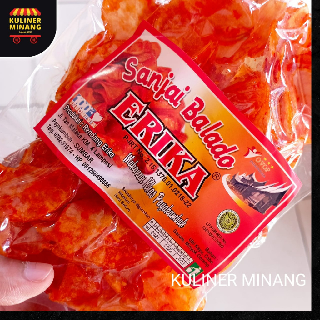 

Sanjai Balado Bulat Erika Khas Kuliner Minang