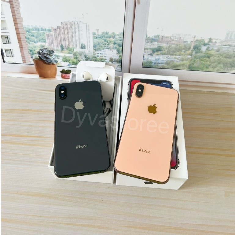 HP Apple IPhone XS 64GB/256GB/512GB Fullset Second Berkualitas Original 100% Bergaransi