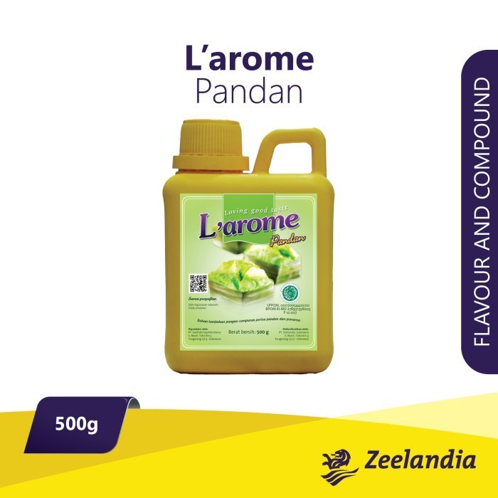 

Zeelandia L'AROME PANDAN PASTA 500 Gr