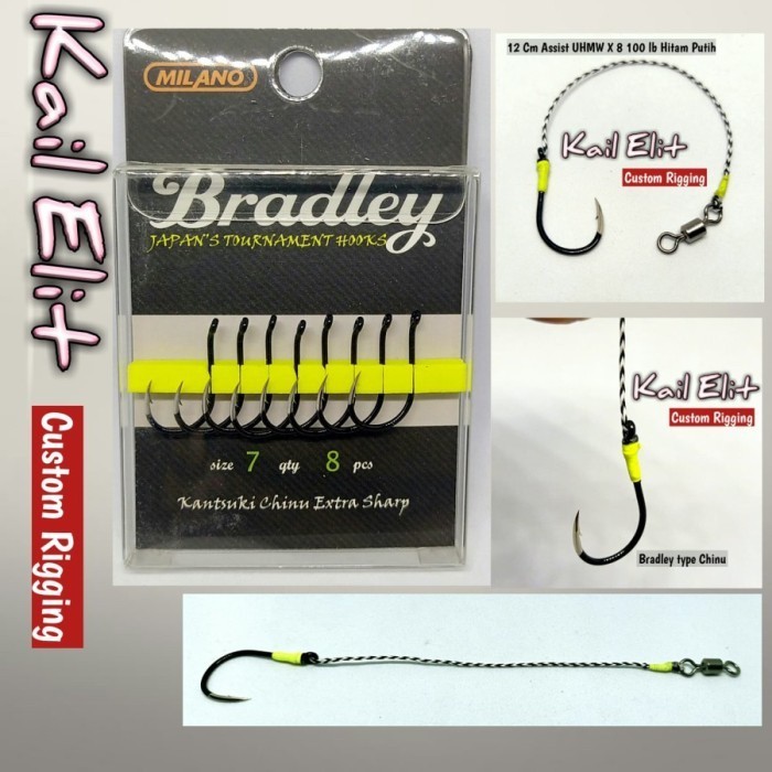 Kail pancing milano bradley gold dan bradley silver