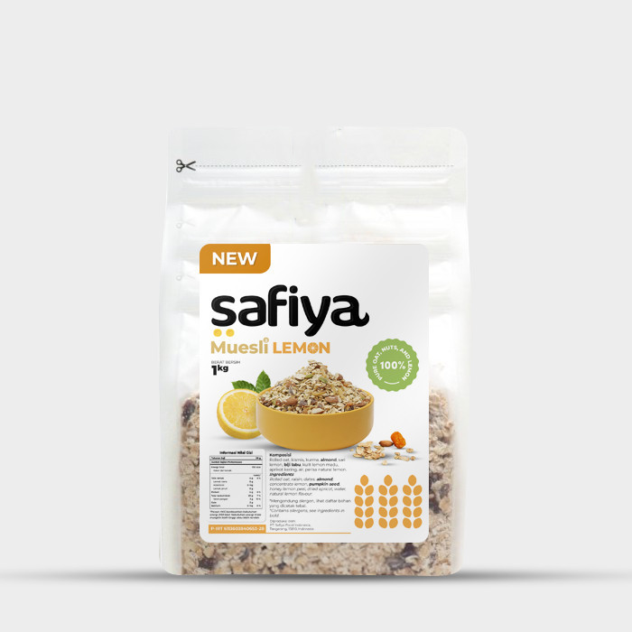 

YP Muesli Lemon Safiya 1 Kg Dried Fruit Mix Sereal Makanan Diet Sehat