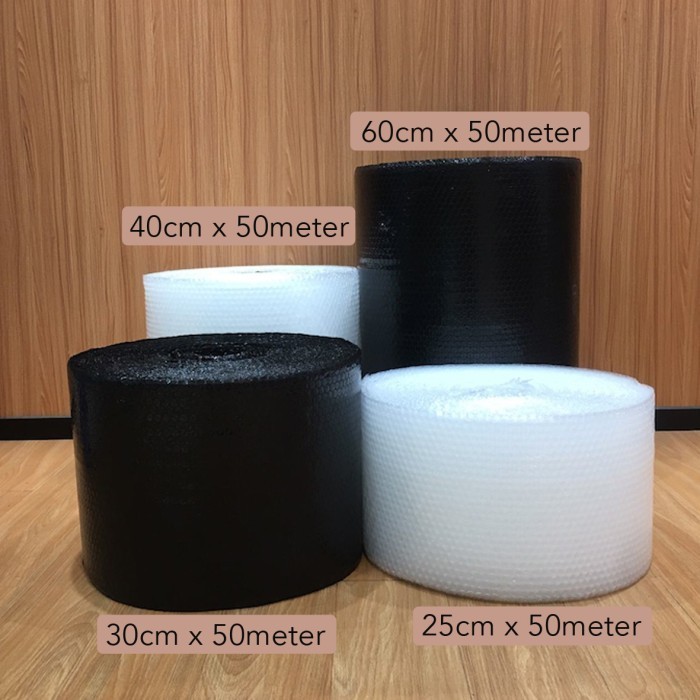 

Bubble Wrap Roll 42cm x 50meter - 2,4kg - Bening 30x50m