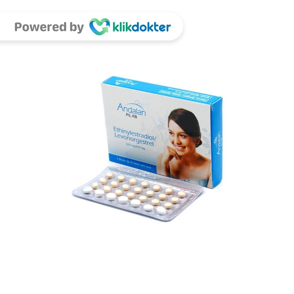 Andalan Pil KB Strip 28 Tablet
