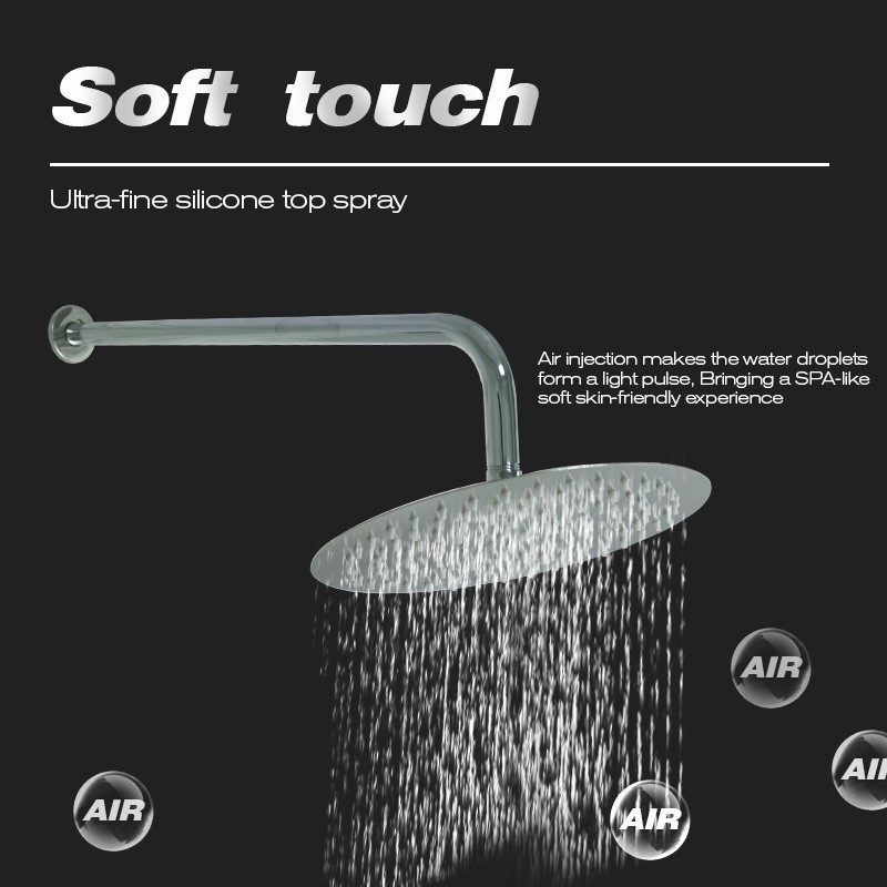 OV Kepala Shower Bulat Rain Head shower Bulat 10 inch