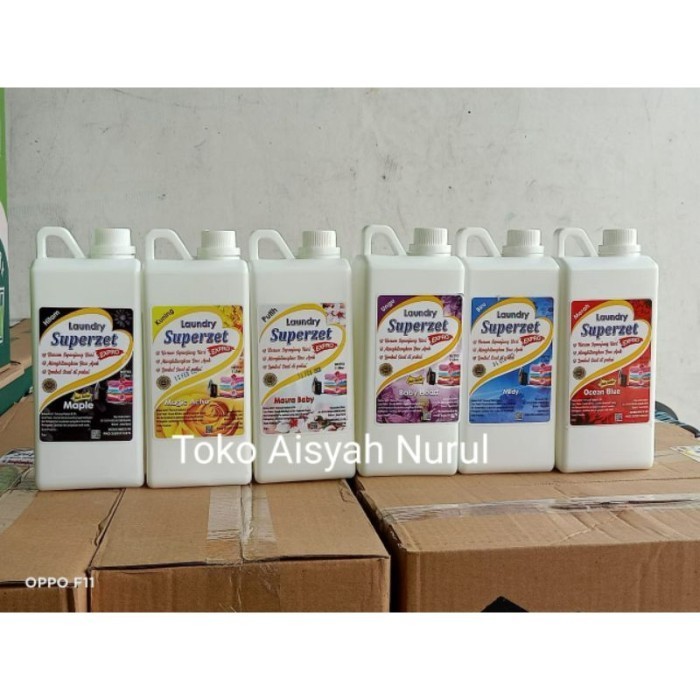 SUPERZET termurah SUPER ZET parfum londry pelicin dan pewangi laundry