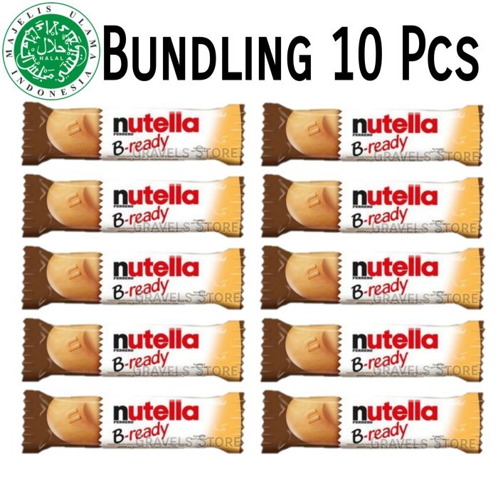 

[T1 SET] Ferrero Nutella B-Ready / B Ready / BReady Hazelnut Chocolate
