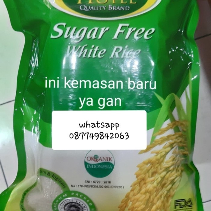 

Beras Hotel Sugar Free White Rice 2kg