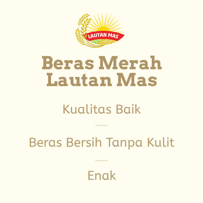 

Lautan Mas Beras Merah 2KG