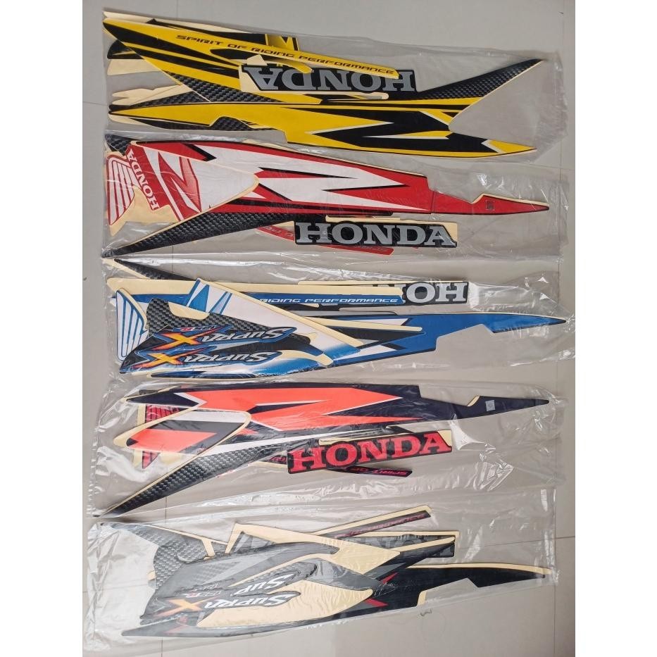 Striping Motor supra X 125 R 2007