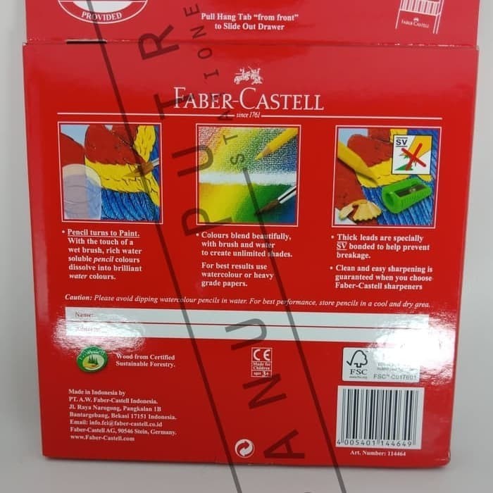 

✨LARIS✨ -pensil warna faber 24 wc