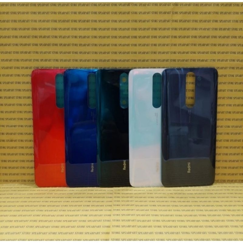 Backdoor Back cover tutup belakang batere Xiaomi Redmi Note 8 Pro Kaca ORIGINAL