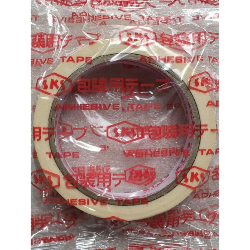 

Lakban/Lakban kertas / Masking tape SKS 1 inch x 20 yard