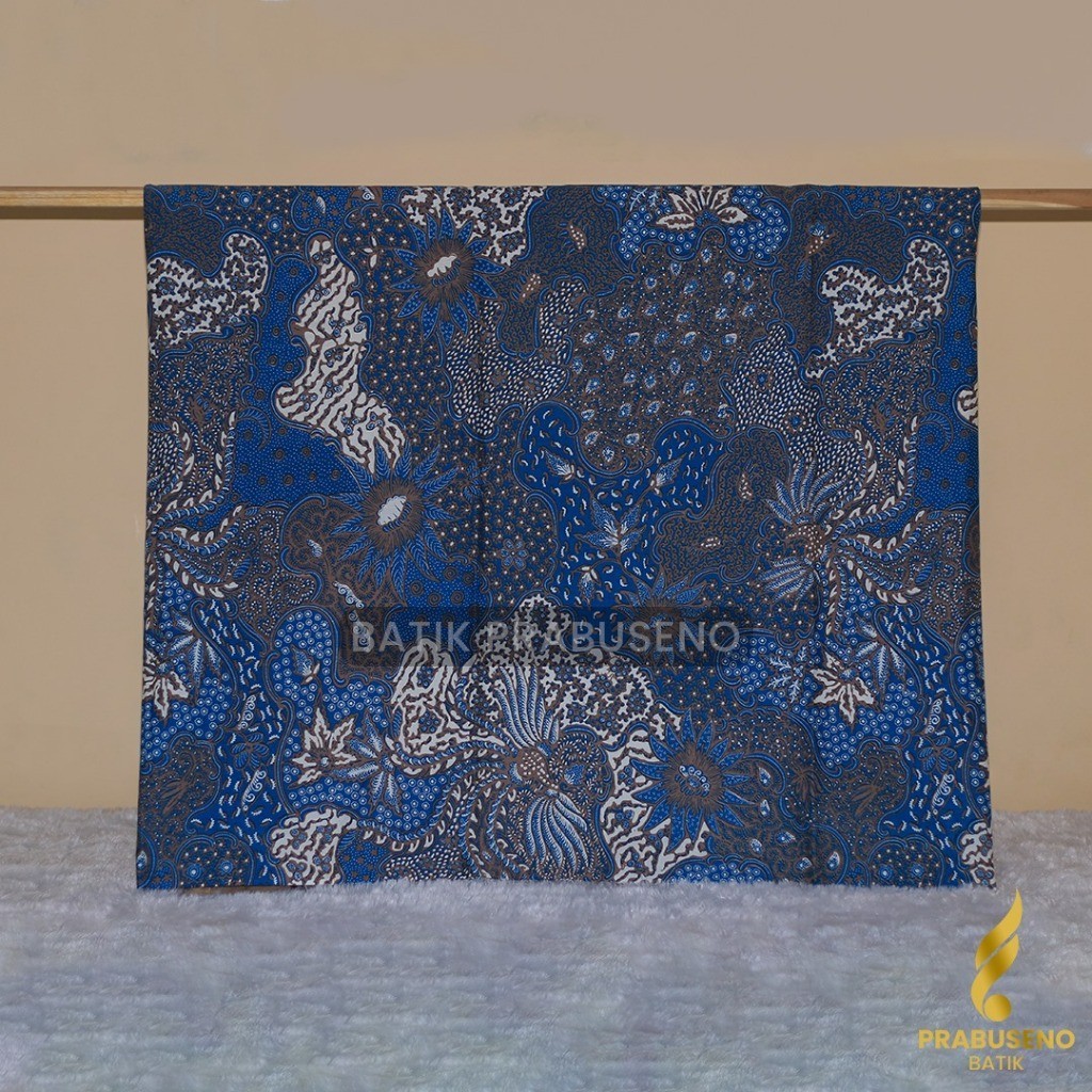 SEKAR TAMAN PRABUSENO Kain Bahan Batik Solo Katun Premium Modern Warna Meteran Print Printing Motif 