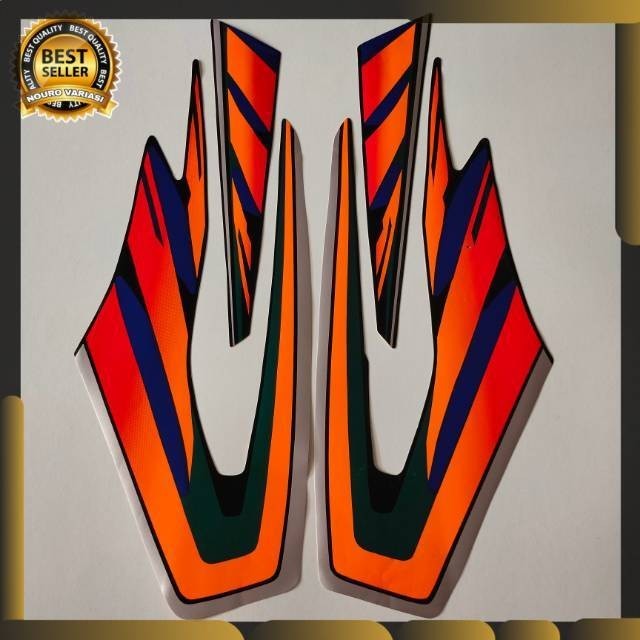 striping yamaha RX king 1997 stiker les LIST BODY RX KING