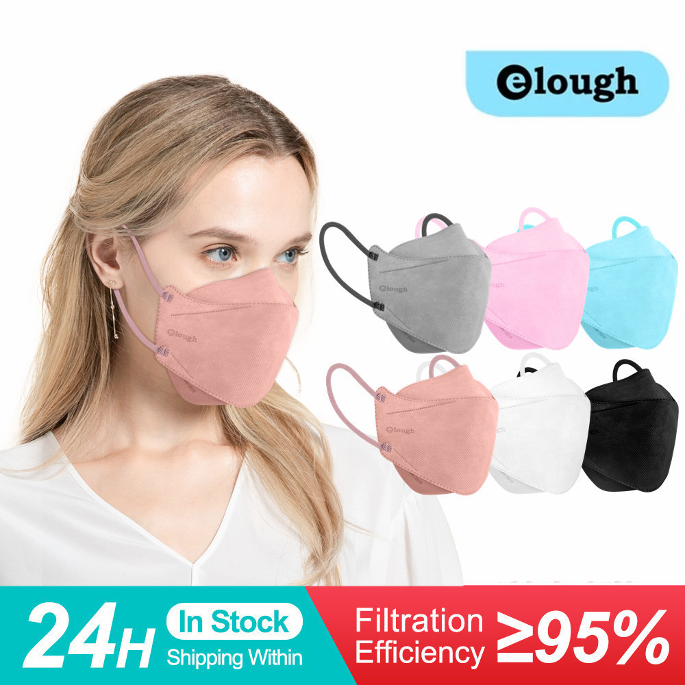 10/50/100 PCS Fish Mask KN95 Mascarillas FPP2 Homologada FFP2 Mask Korea Certificate 4 Layers ffp2ma