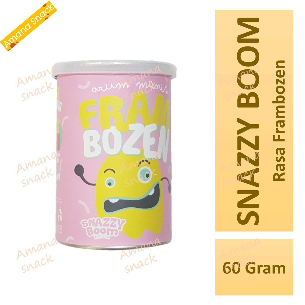 

SNAZZY BOOM Harum manis Frambozen