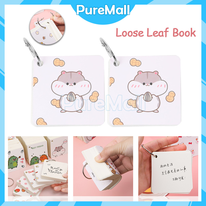 

Notebook / Gantungan Memo Hamster Dino Sticky Note Lucu / Loose Leaf Book
